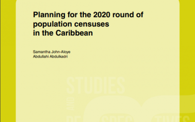 Planning for the 2020 round of population censuses in the Caribbean